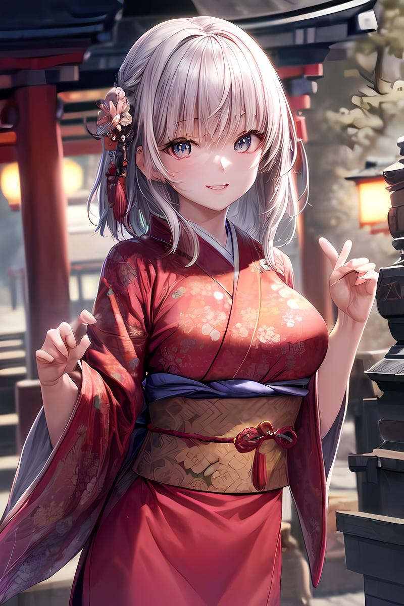 着物美女