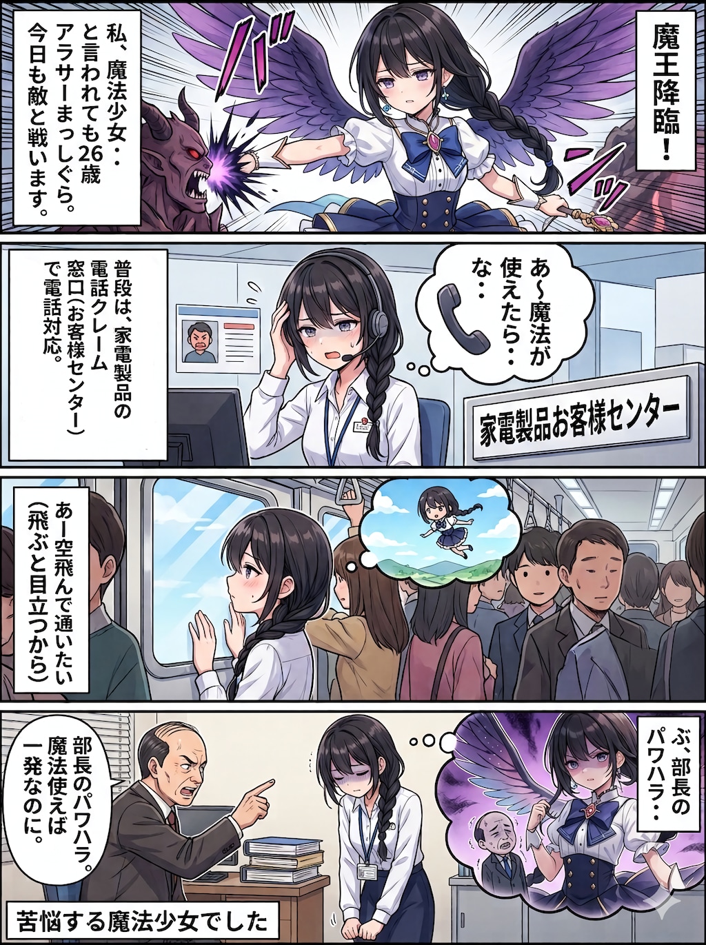 ギリギリ魔法少女の日常