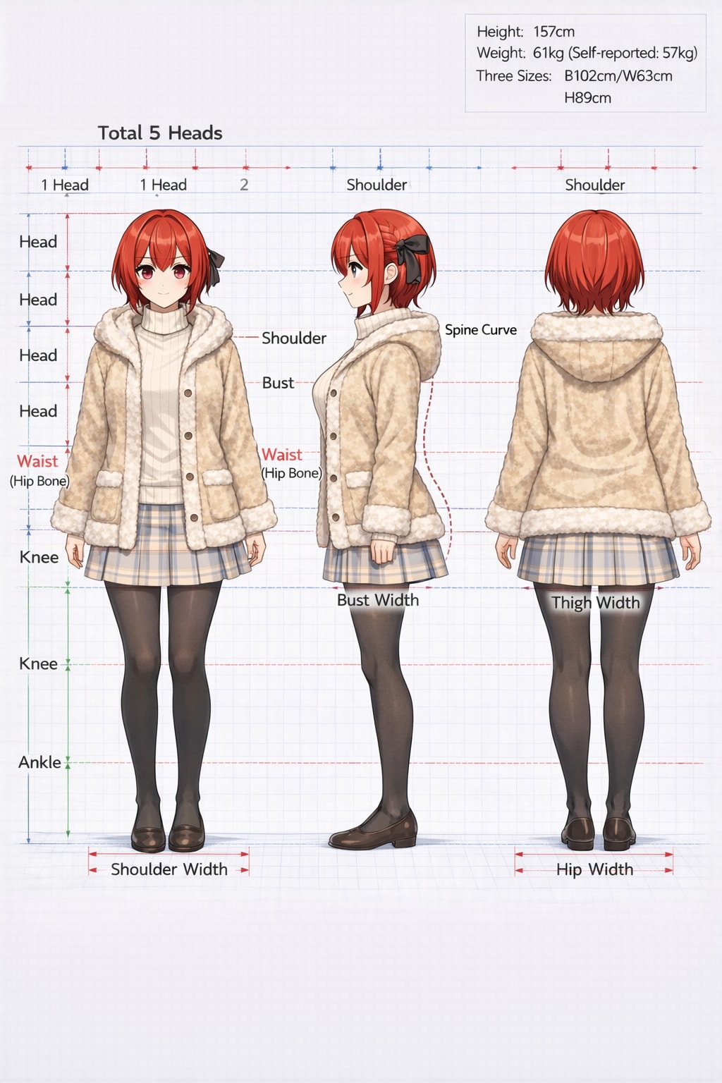 桜並木を歩く三人 ― 春光に溶けるフォトリアルアニメ融合