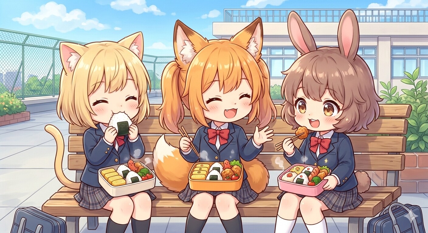 お昼ご飯 | の人気AIイラスト・グラビア