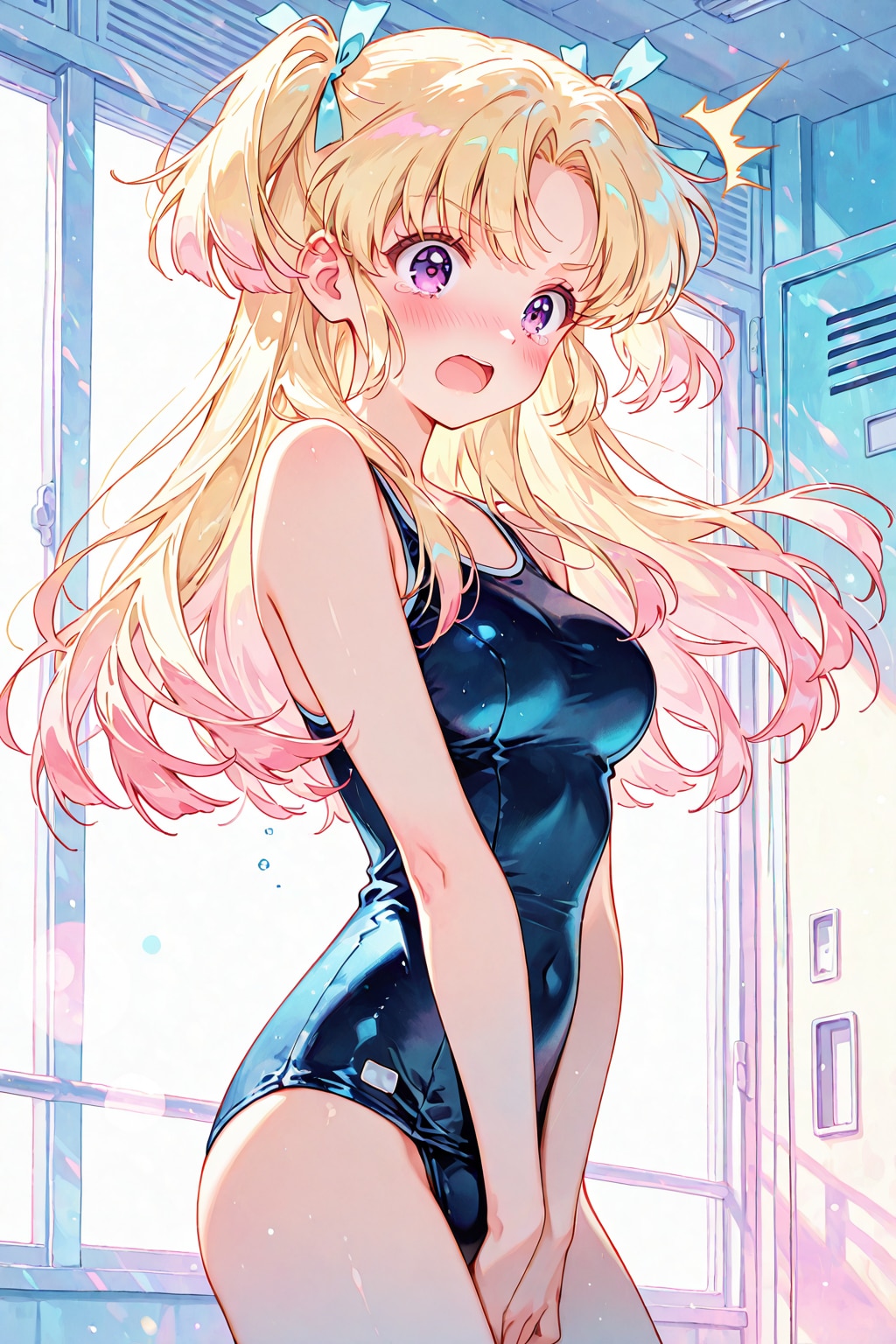 水着に注意！