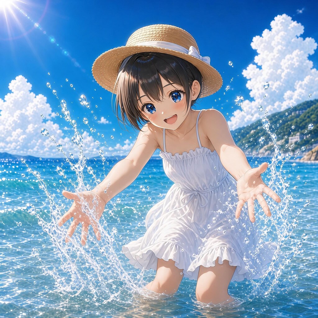 リゾート少女