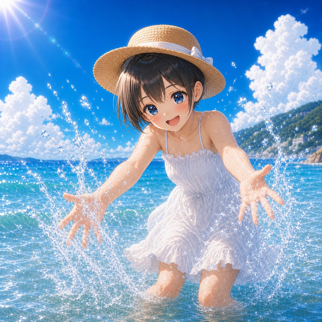 リゾート少女