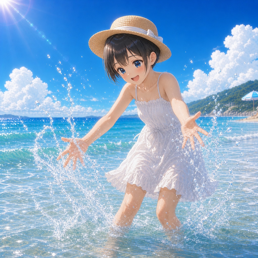 リゾート少女