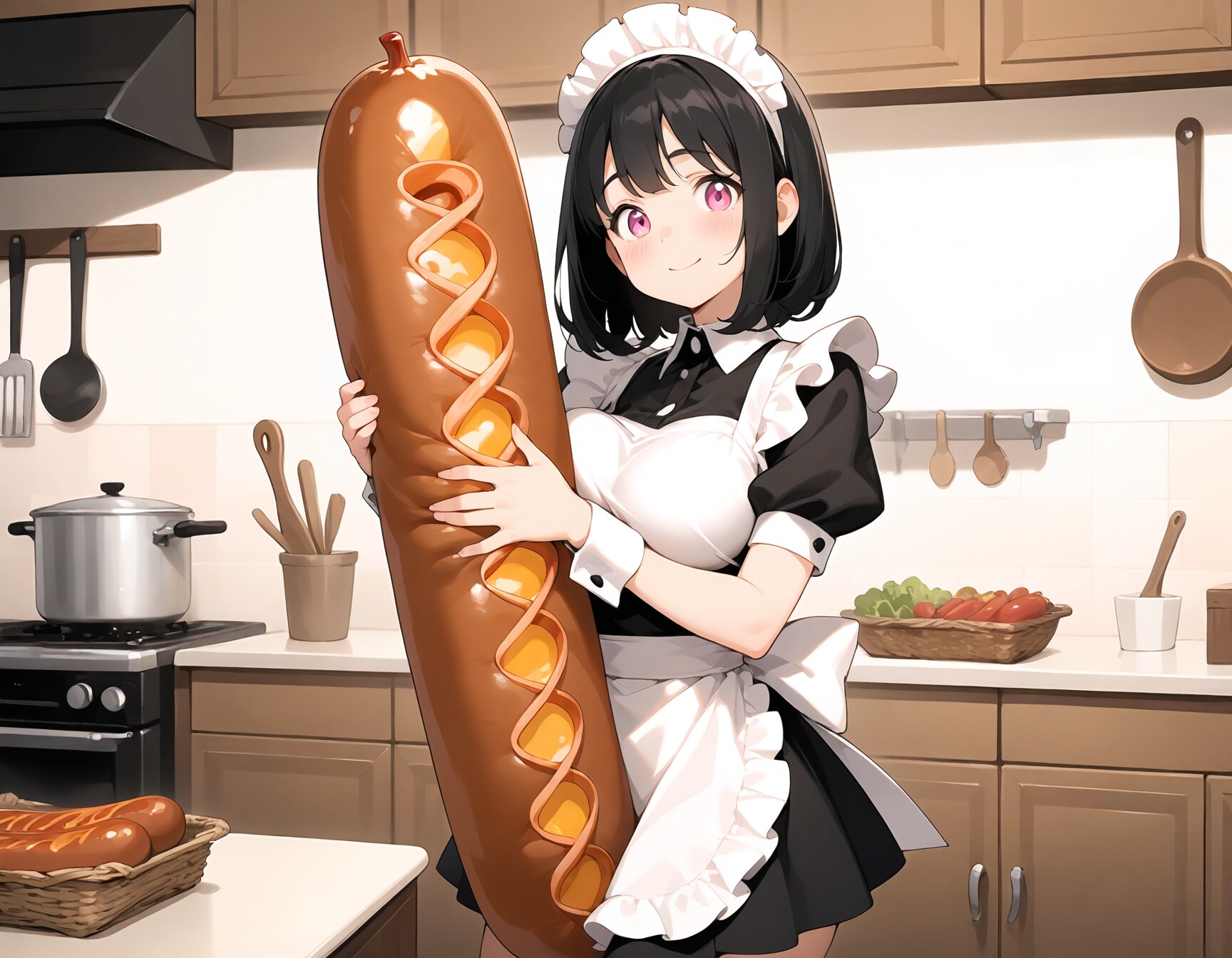 大きいソーセージ