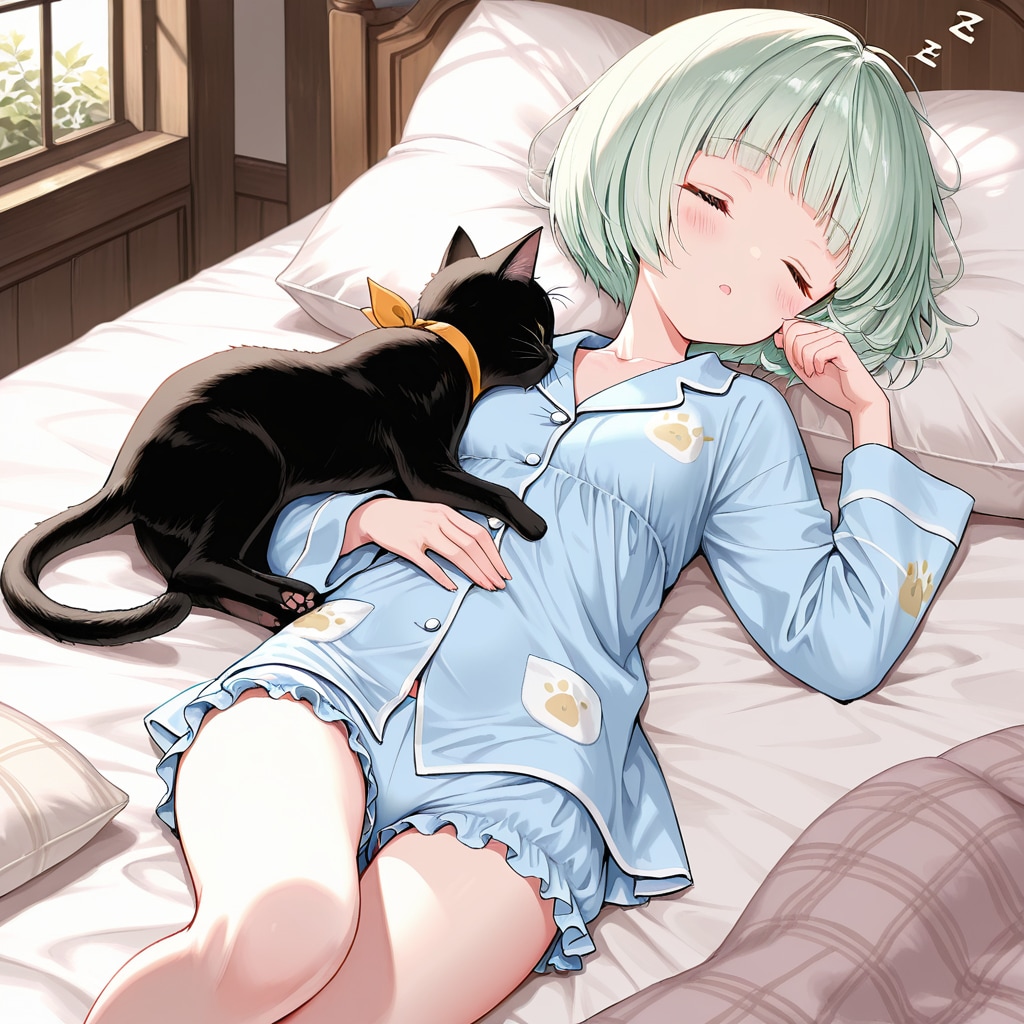 早朝のトーリちゃん