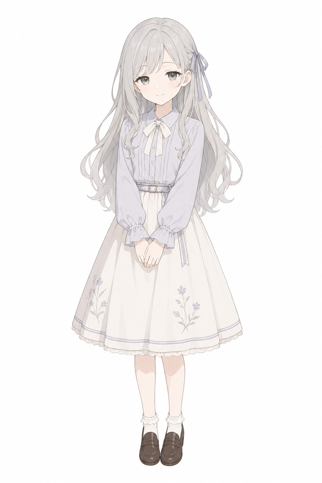 儚げ清楚系少女