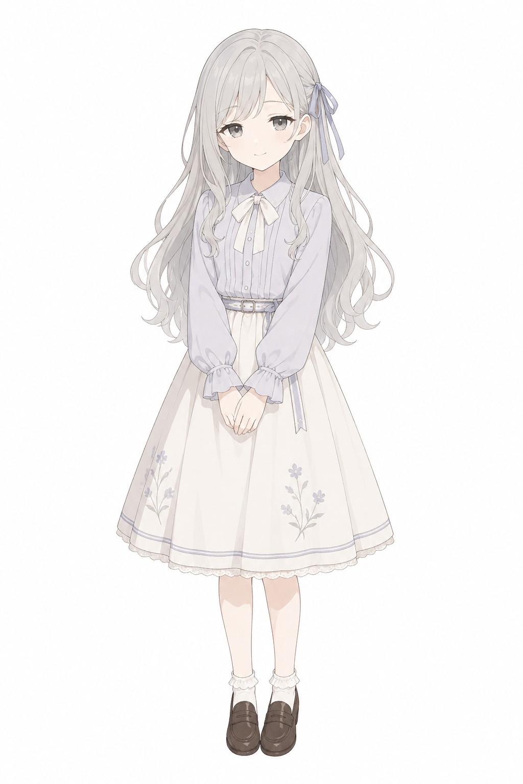 儚げ清楚系少女
