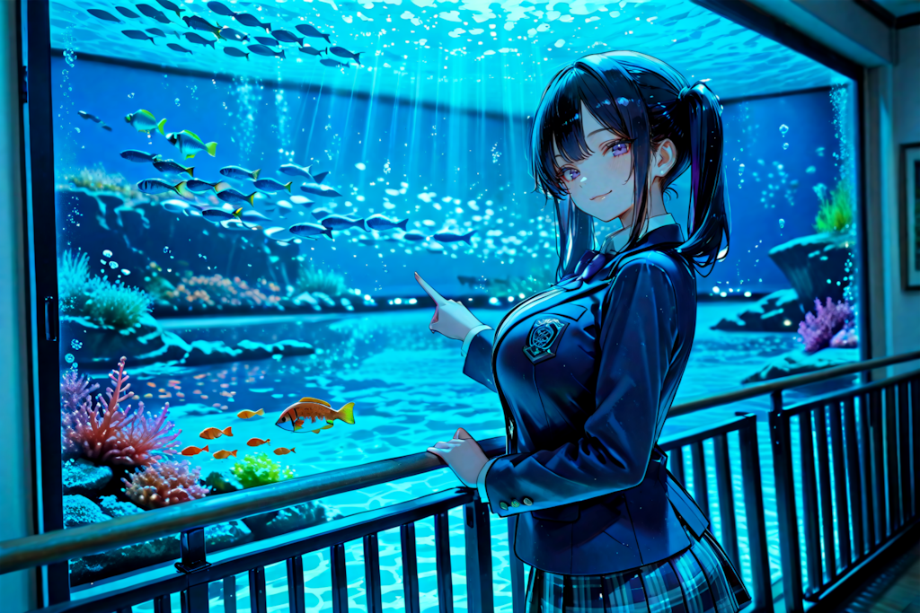 水族館デート
