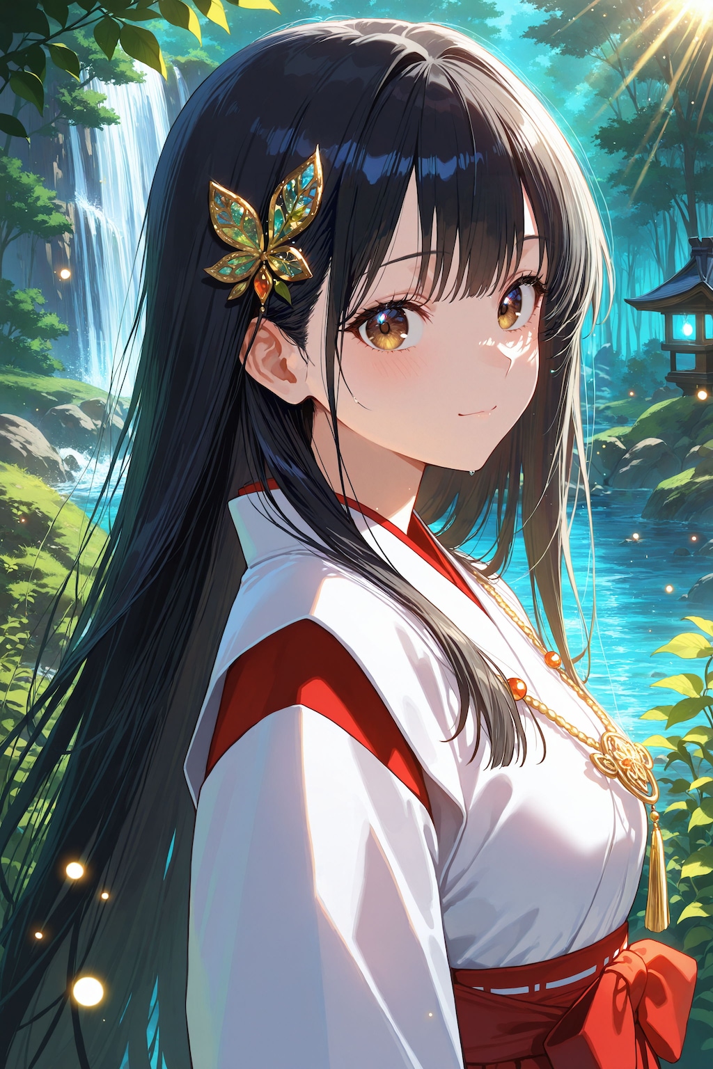 異世界神社の巫女さん（神楽さん）