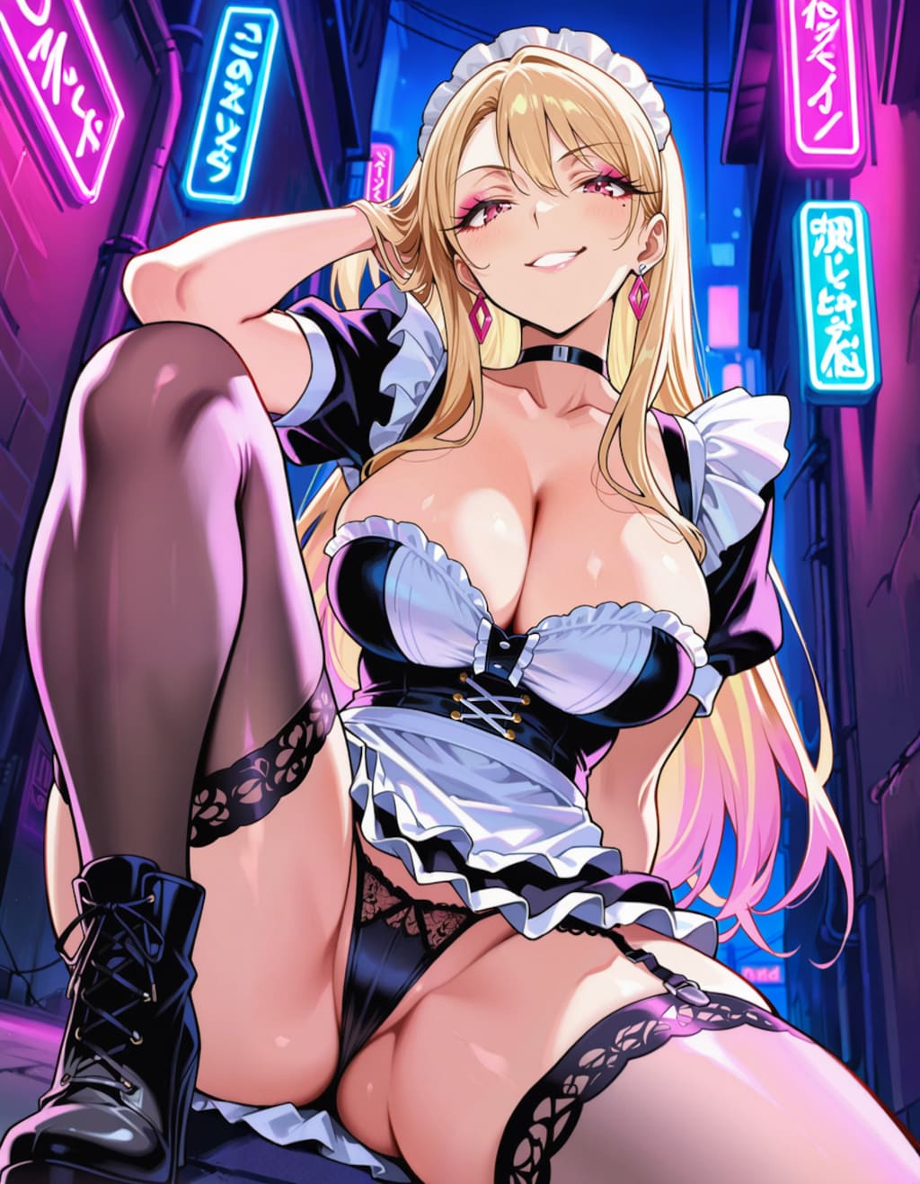パンモロなギャルメイド