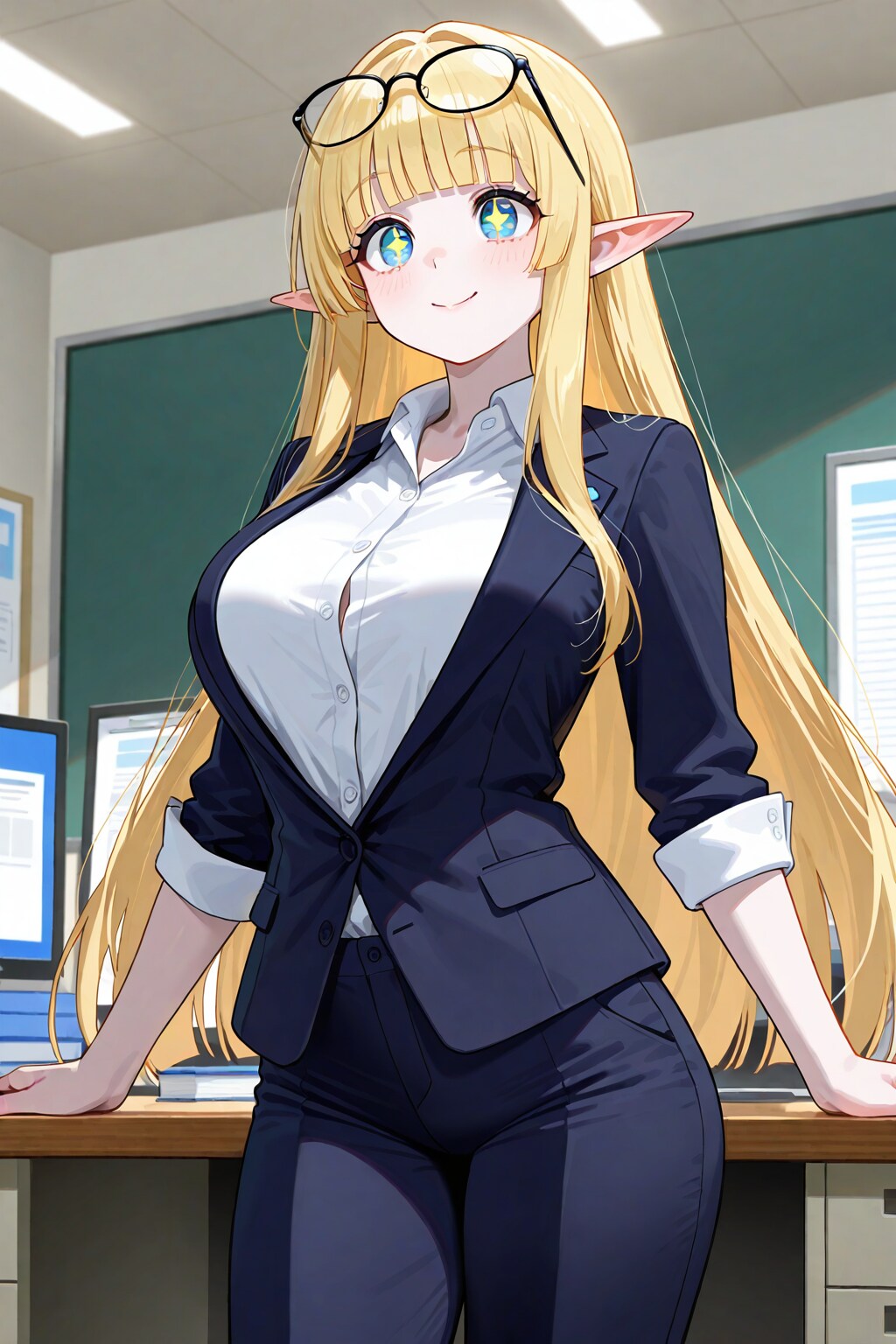 エルフ部長のプロンプト