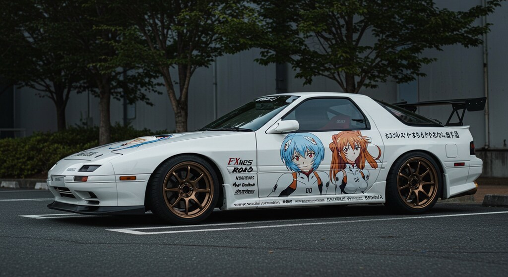 新世紀エヴァンゲリオン痛車FC3S