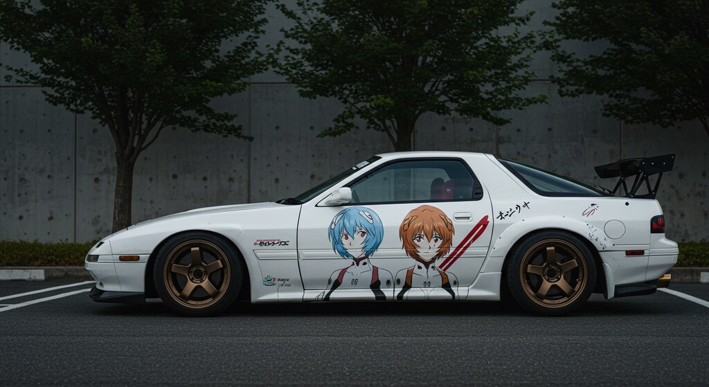 新世紀エヴァンゲリオン痛車FC3S