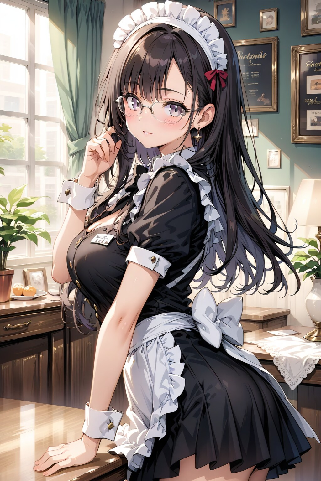 LARIMAR眼鏡メイドさん