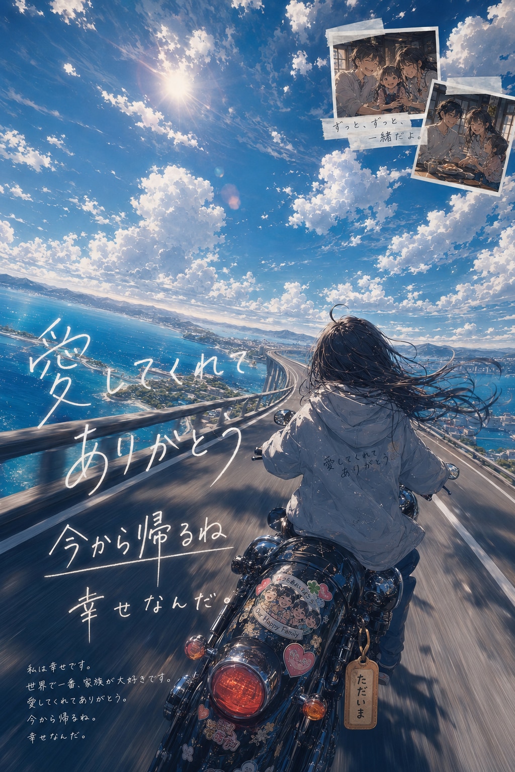 今から帰るね