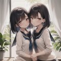 二人の妹 2枚目
