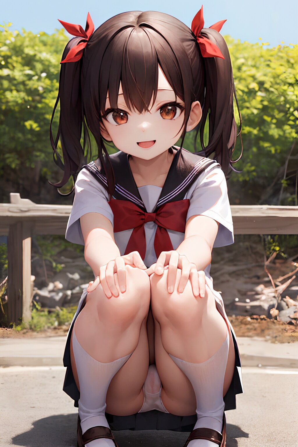見えちゃった？
