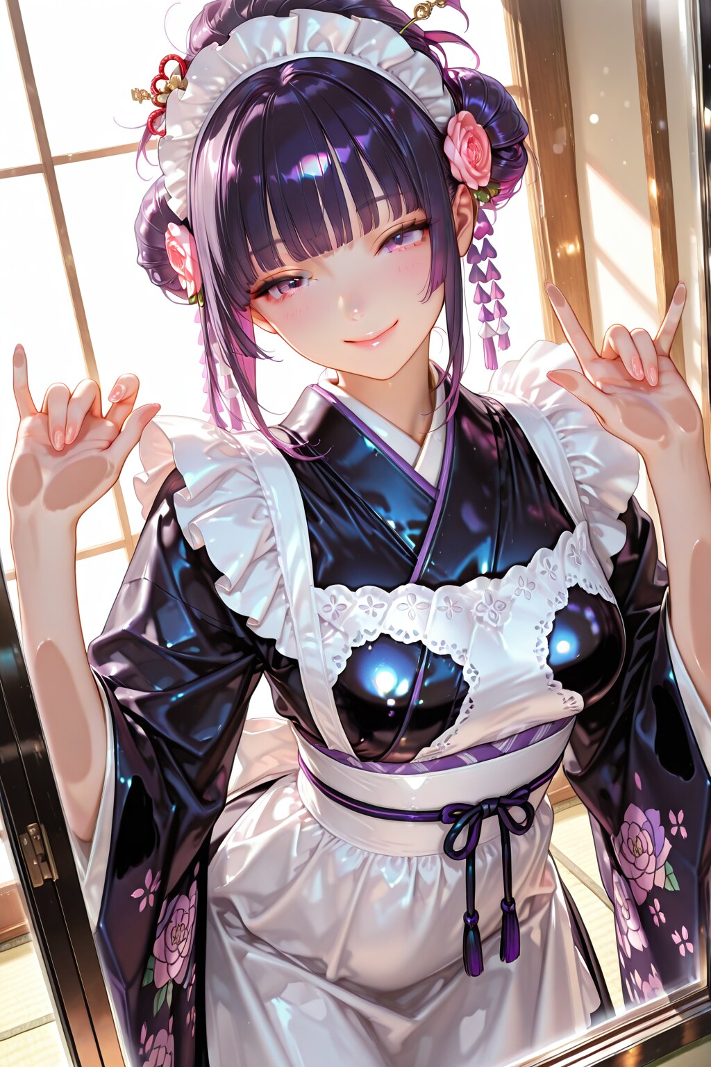 あ❤️ご主人様が帰って来ました❤️……ご主人様〜❤️