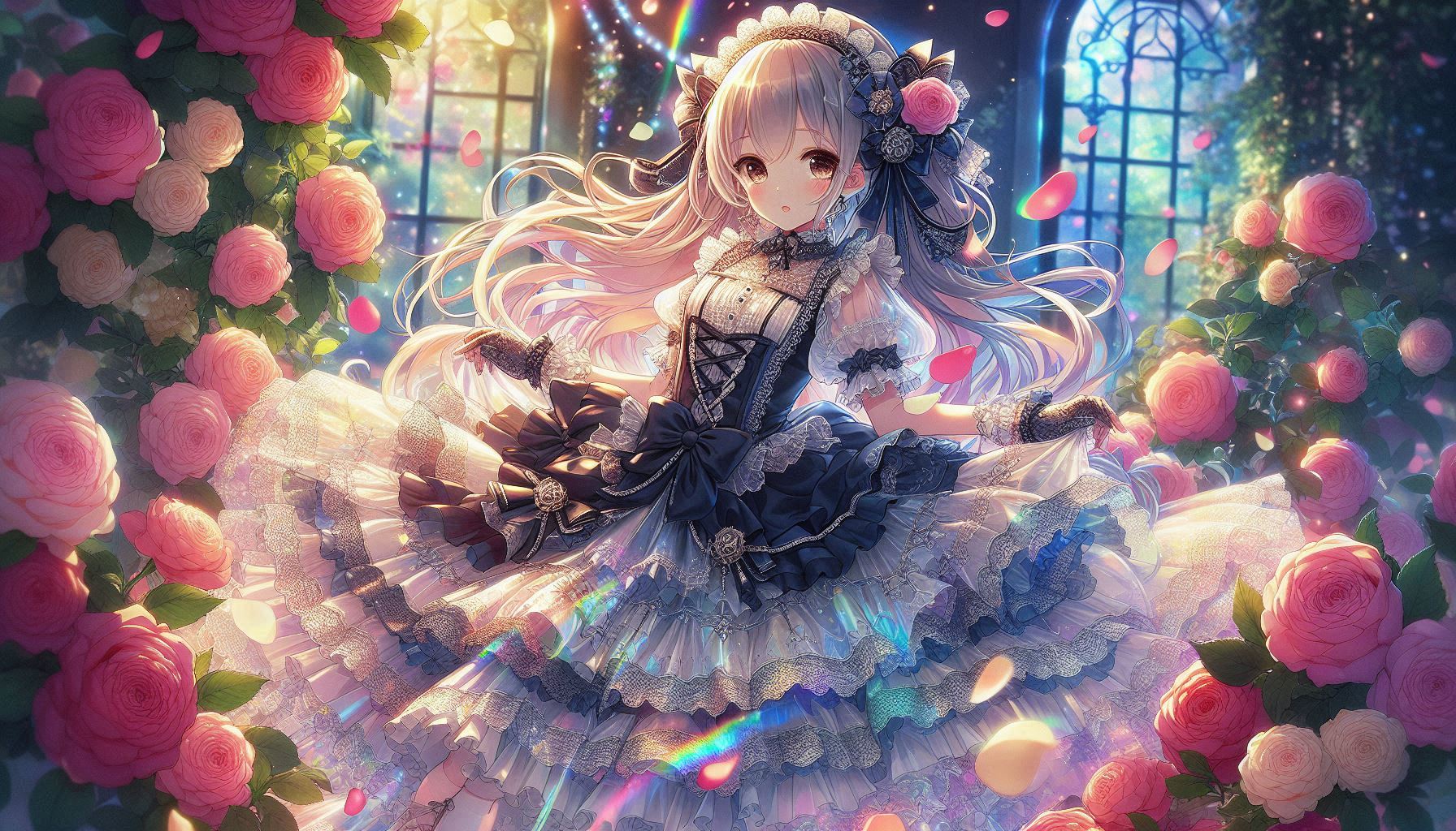 後継モデルに期待ですが？💦DALLE-E3ちゃんの超精密書き込みドレス描写がもうすぐ終了なんて悲しい😭💦