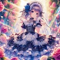 後継モデルに期待ですが？💦DALLE-E3ちゃんの超精密書き込みドレス描写がもうすぐ終了なんて悲しい😭💦 2枚目