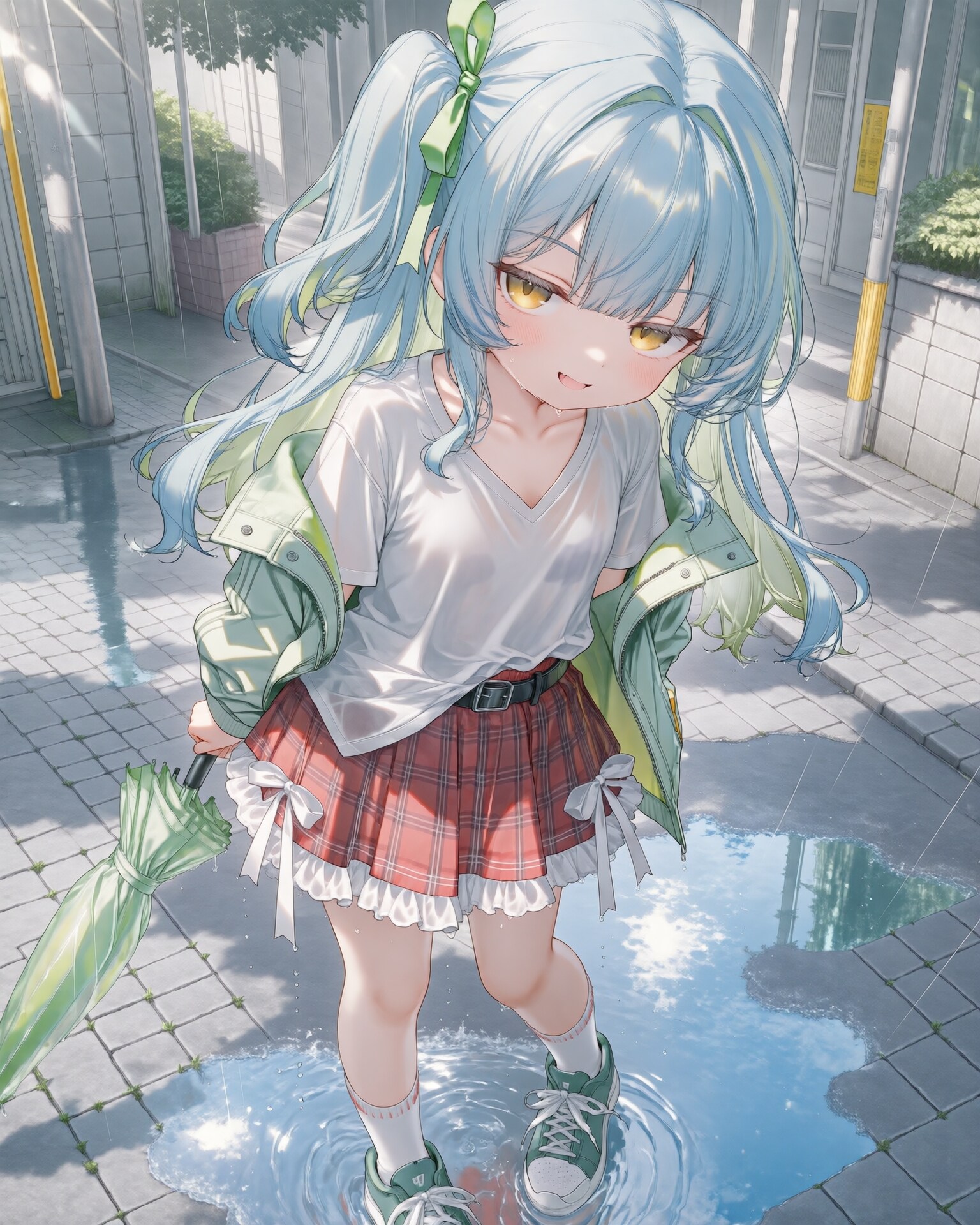 メスガキとお天気雨