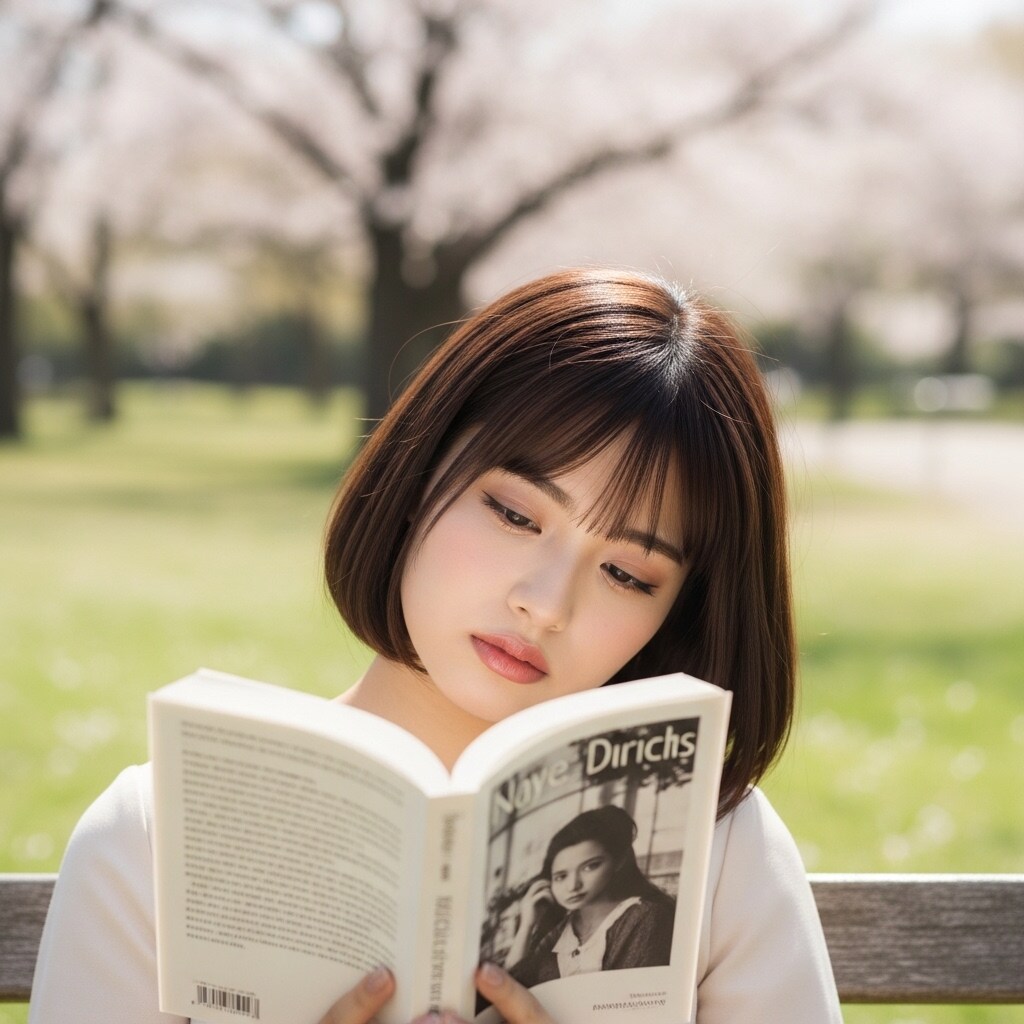 本を読みながら、うたた寝