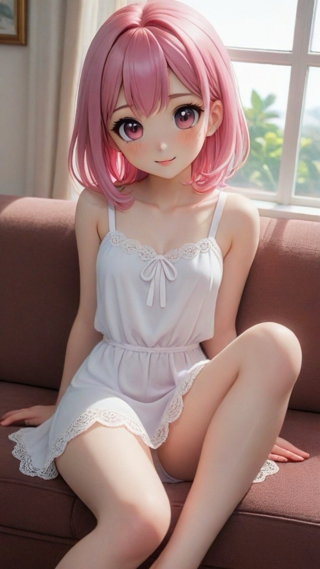 下着姿の女の子