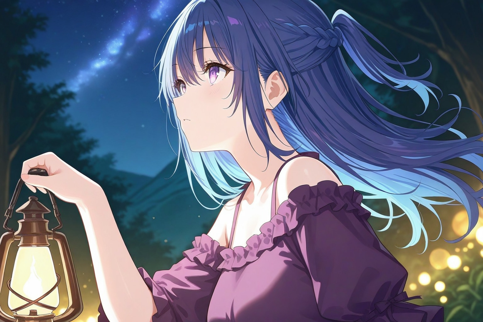 夜空 | の人気AIイラスト・グラビア