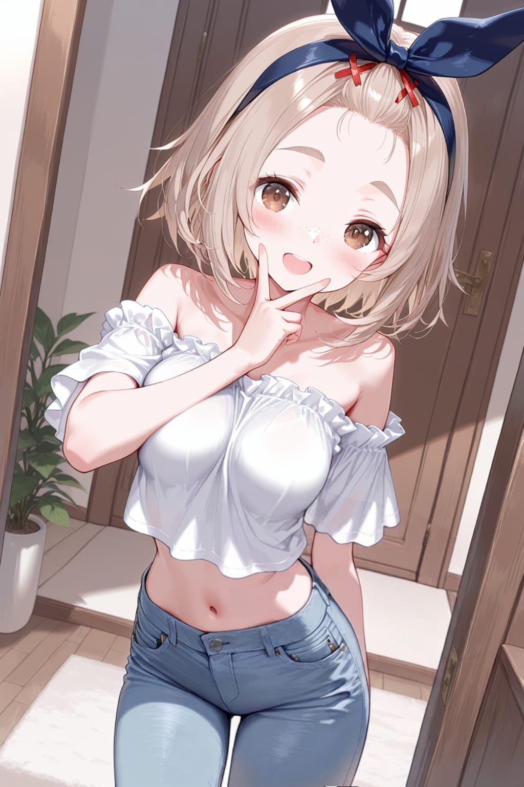 夏コーデ パンツスタイル