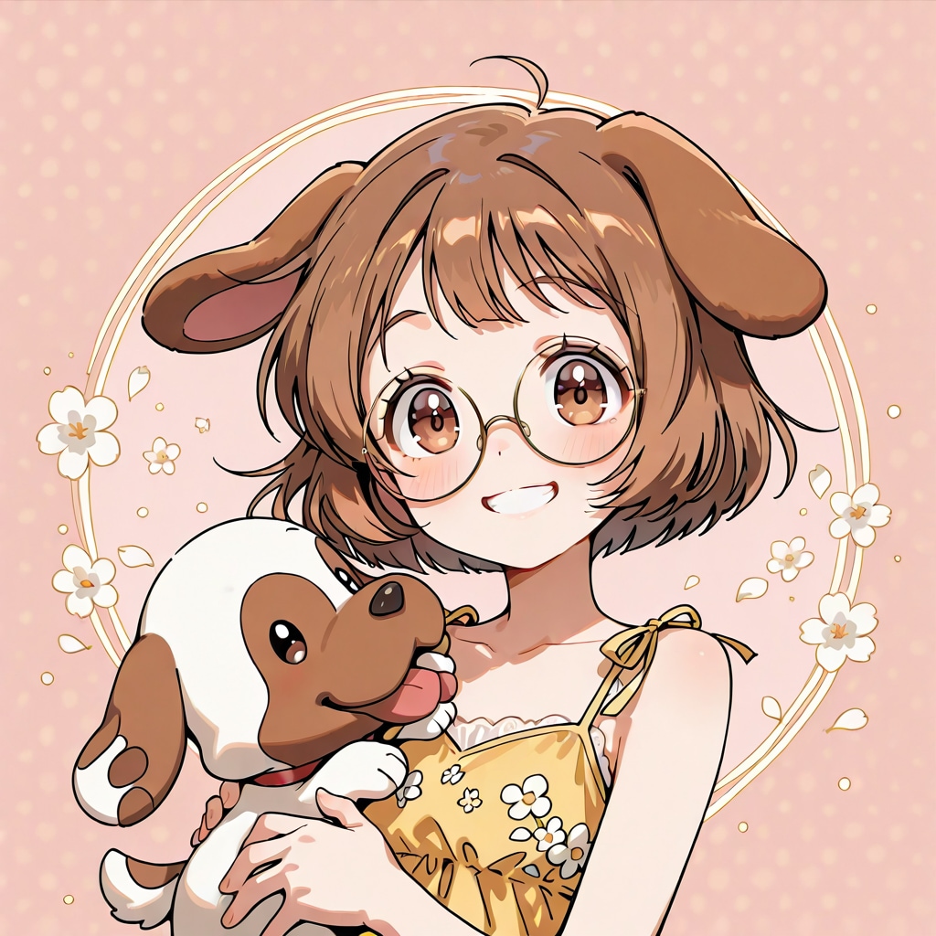 垂れイヌミミ少女