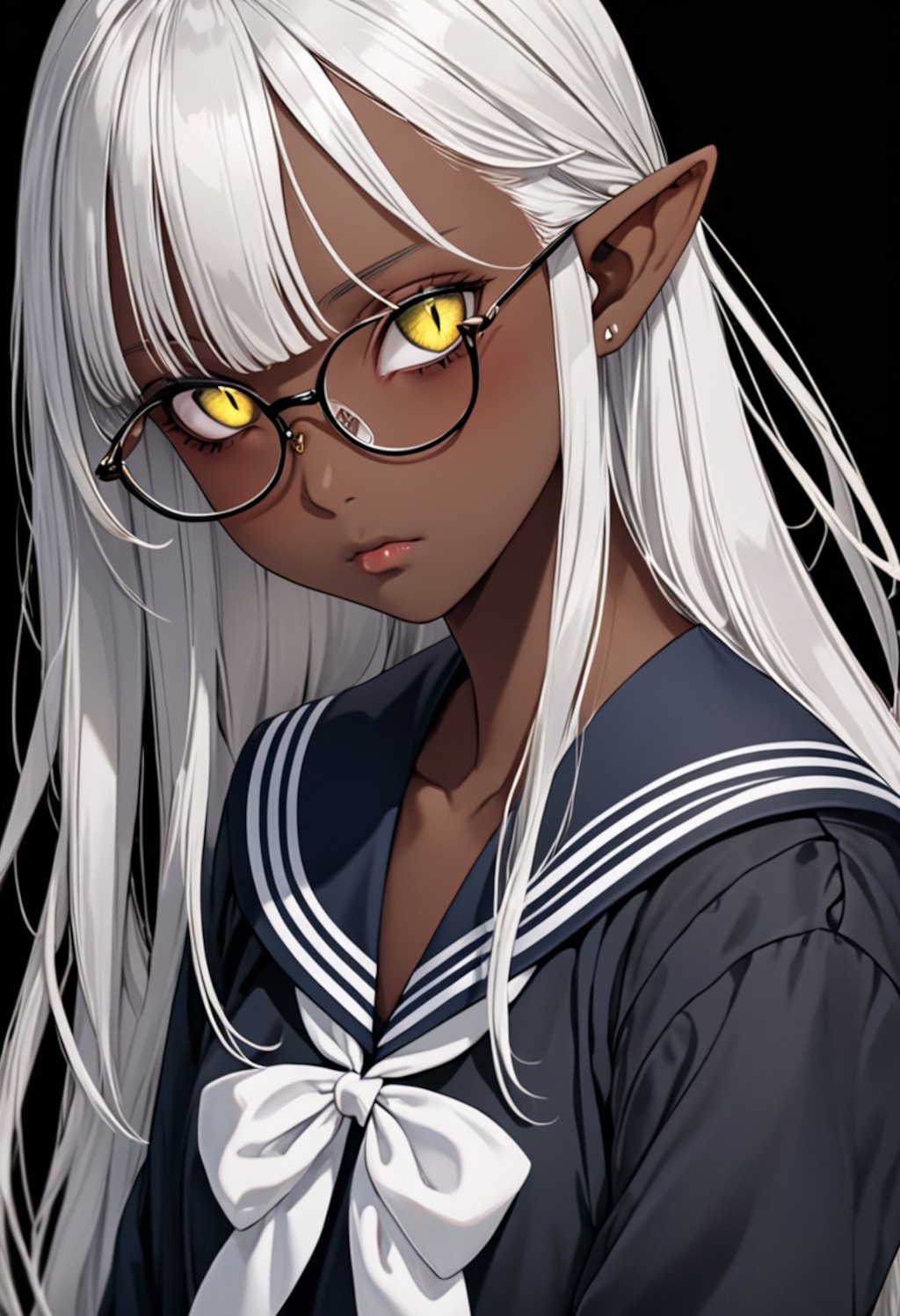 目が怖いのも案外可愛いかもしれない