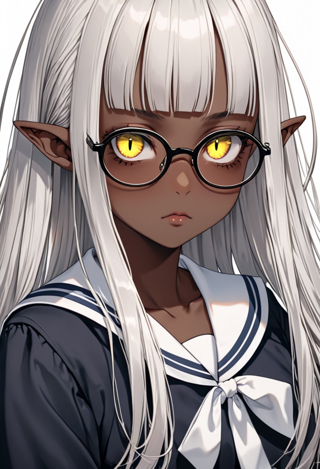 目が怖いのも案外可愛いかもしれない