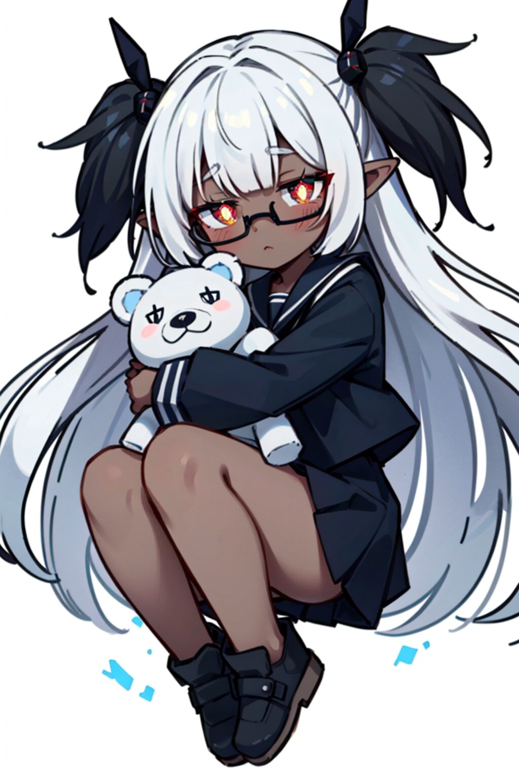 目が怖いのも案外可愛いかもしれない