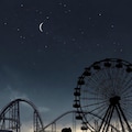 夜の遊園地 4枚目