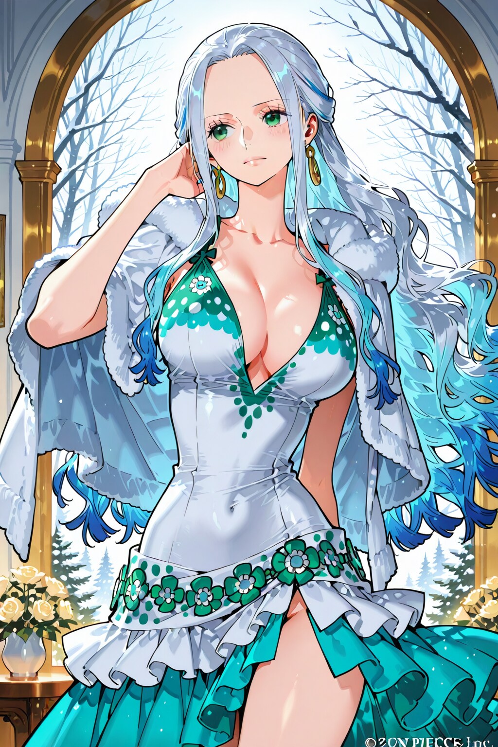 冬のガーデン