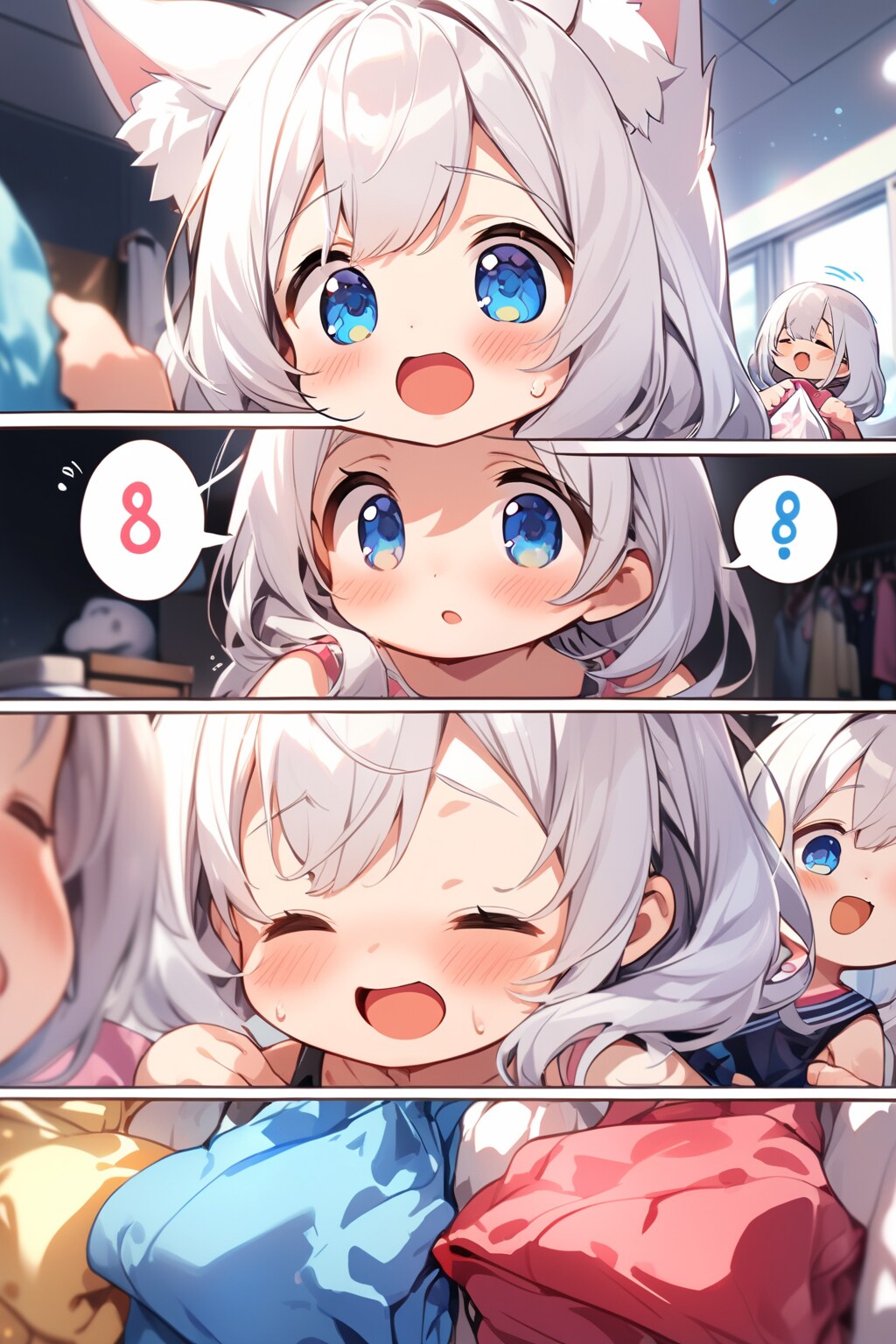 漫画 | の人気AIイラスト・グラビア