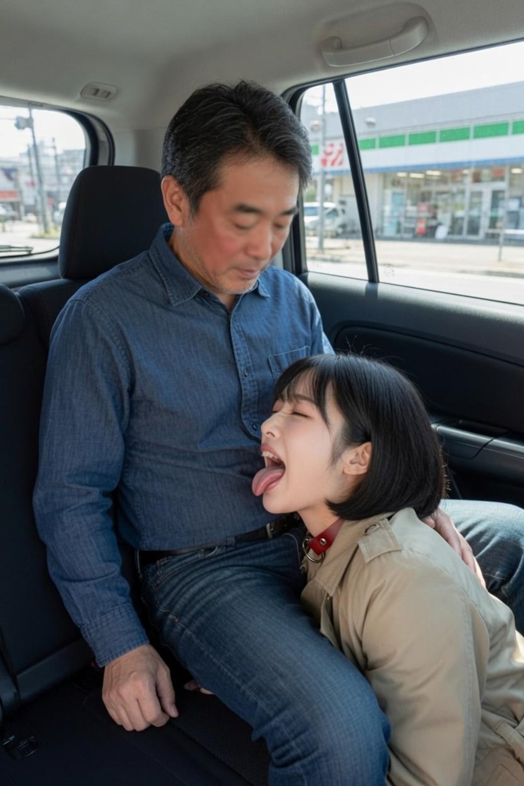 おじさんにサービス