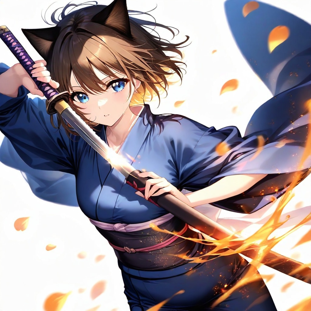 助太刀するにゃ！