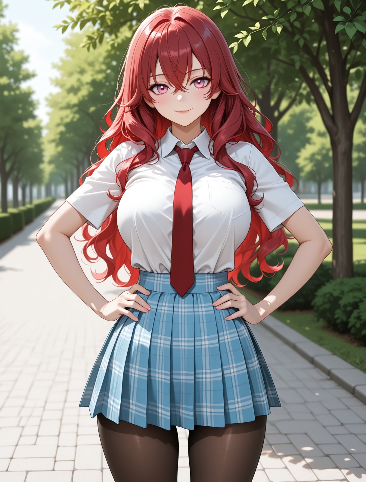 茜宮レイナ  夏制服