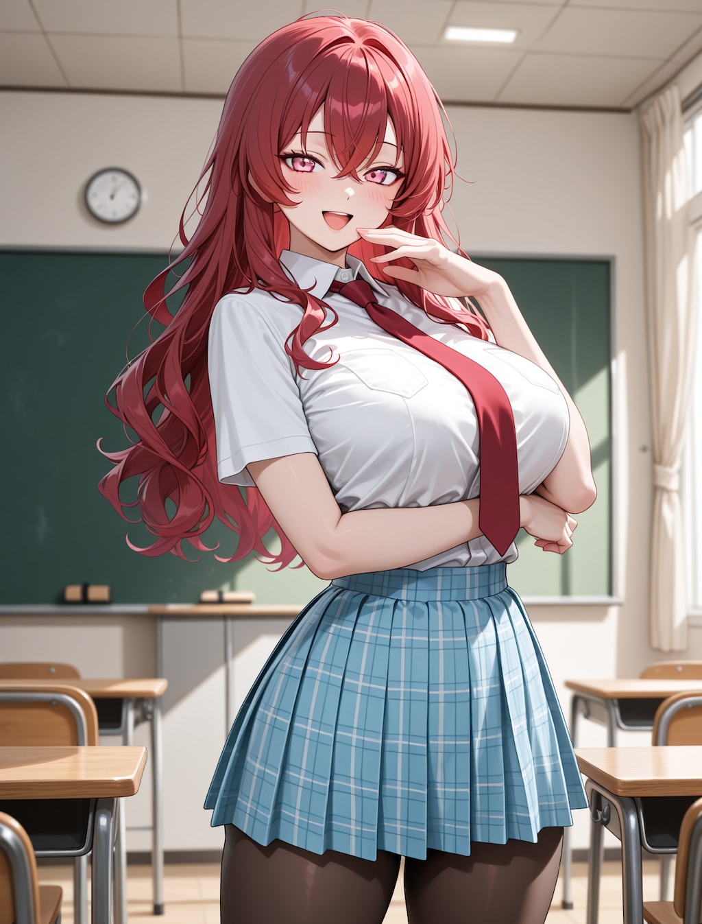 茜宮レイナ  夏制服