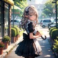 雨の中の一時 4枚目