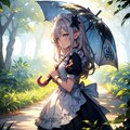 雨の中の一時 3枚目