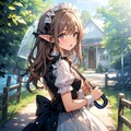 雨の中の一時 2枚目