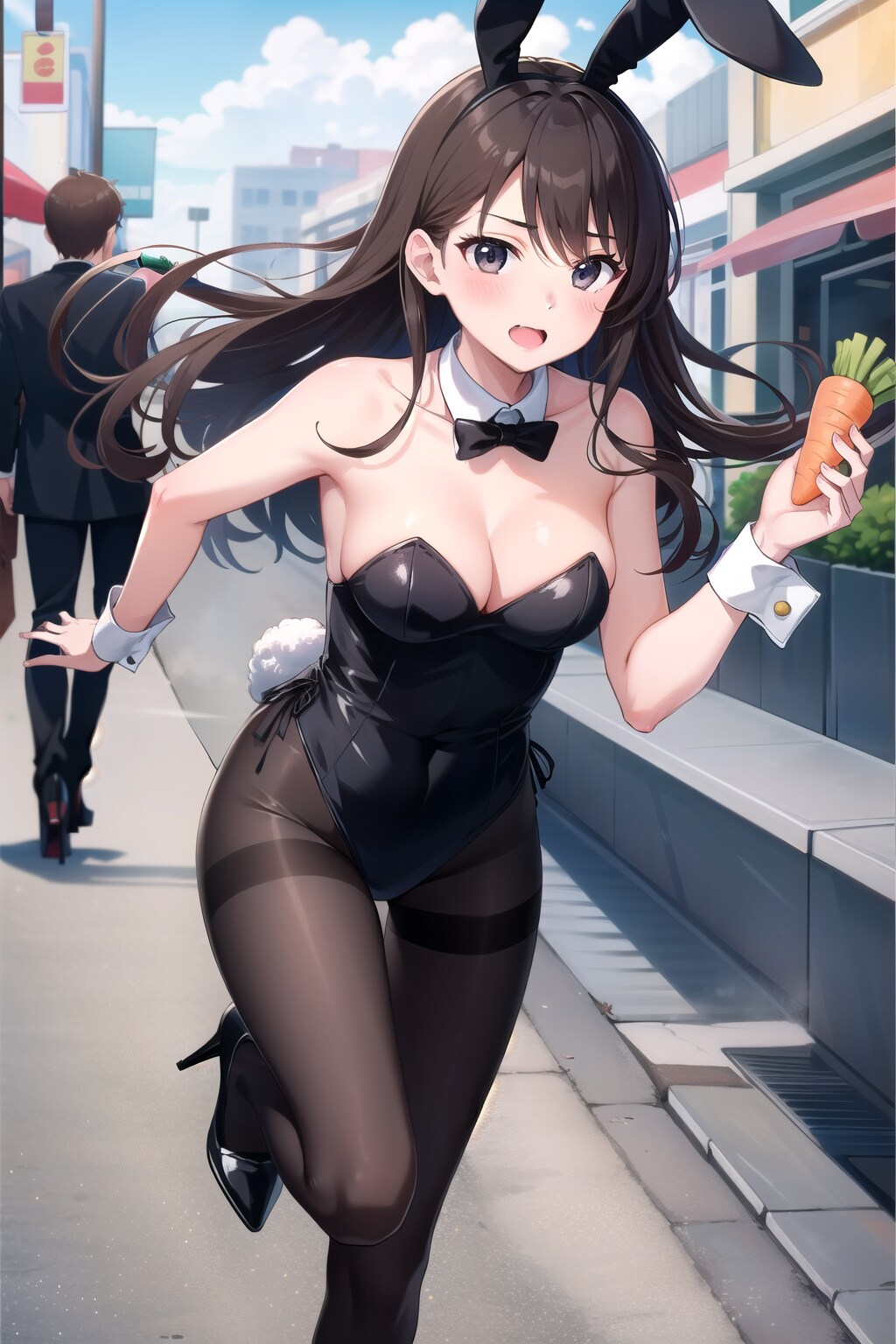 お客さ～んニンジン！ニンジン！ニンジン忘れてるよ～