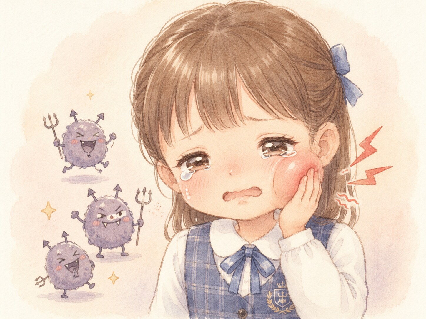 優等生なあのこのむしば