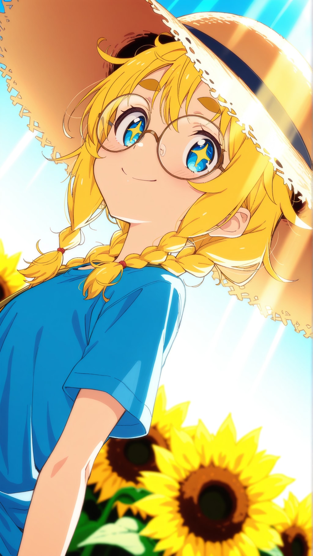 三つ編みモルちゃん！