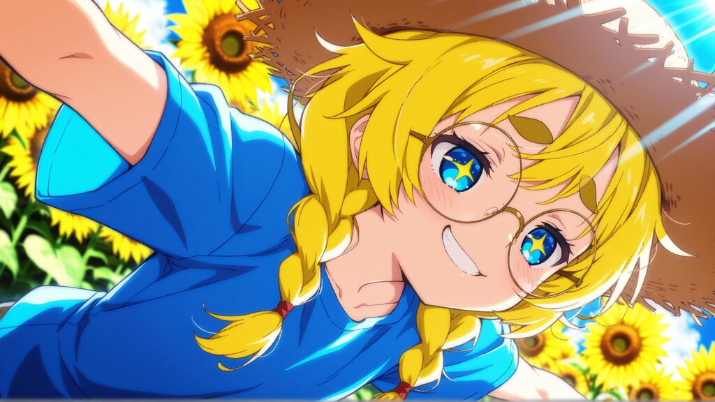 三つ編みモルちゃん！