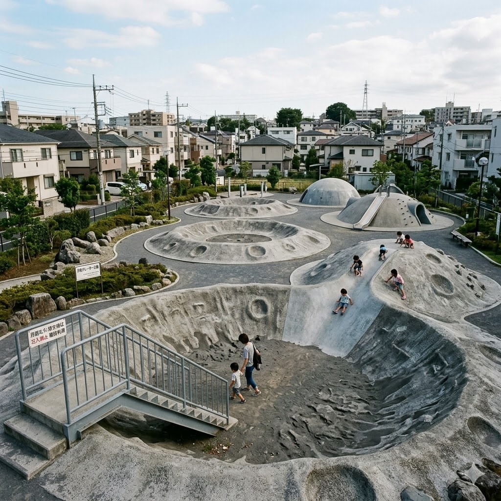 月面クレーター公園
