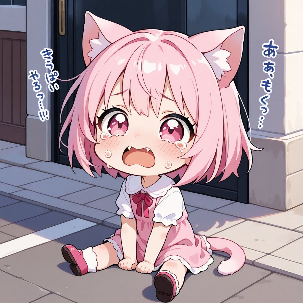 ちーちゃんになっちゃったねこちゃん